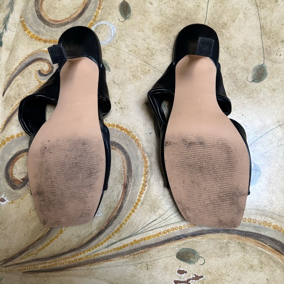 Nine West Black Twist-Front Heels - Picture 4 of 7